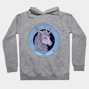 Aries Zodiac Sign Horoscope Hoodie